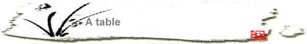 A table